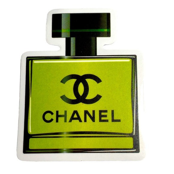 CHANEL Perfume Bottle Vinyl Waterproof Sticker NEW - Picture 1 of 1